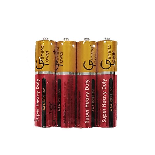 باتری نیم قلمی شرینگ GP (General Power) بسته 4 عددی