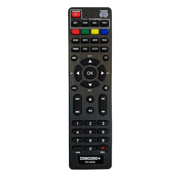 کنترل گیرنده دیجیتال Concord کنکورد RC-6000