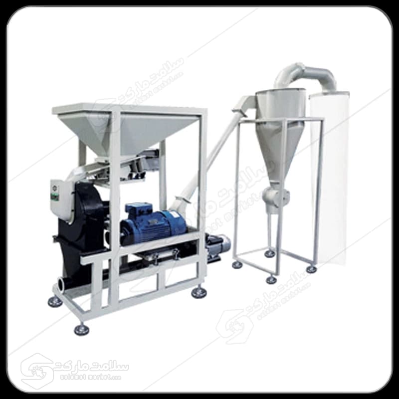 آسیاب صنعتی پره و دنده فیدار مدل F15900 | دارای سیکلون، ایرلاک، سانتر