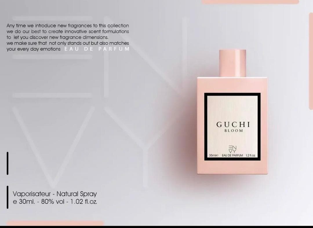 عطر زنانه ان وی گوچی بلوم | Envy Gucci Bloom | ادوپرفیوم 30 میل