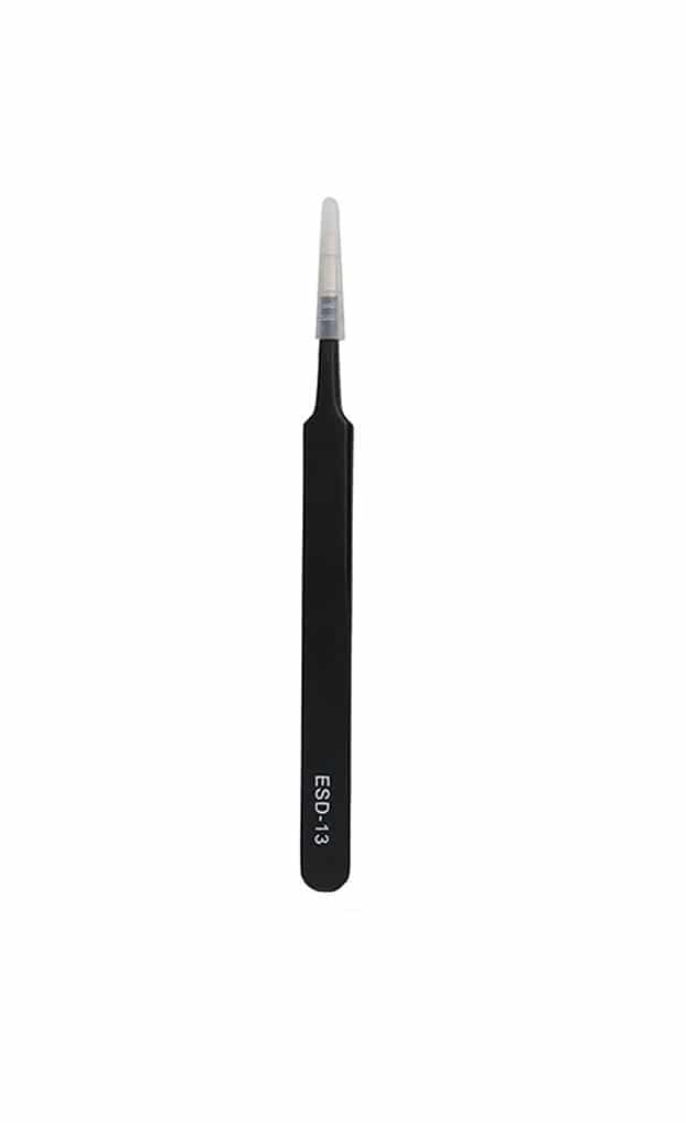 پنس نوک تیز آنتی استاتیک VETUS مدل ESD-13