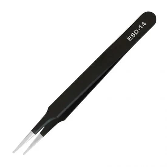 پنس نوک تیز آنتی استاتیک VETUS مدل ESD-14