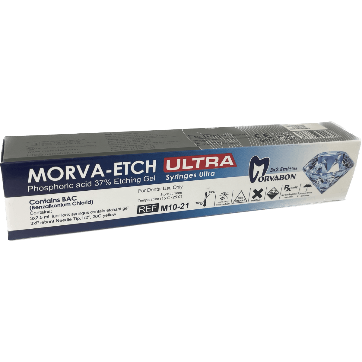 ژل اسید اچ فسفریک اولترا مروابن – Morvabon – Morva Etch Ultra