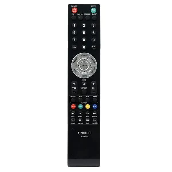 ریموت کنترل تلویزیون اسنوا SNOWA T203-1