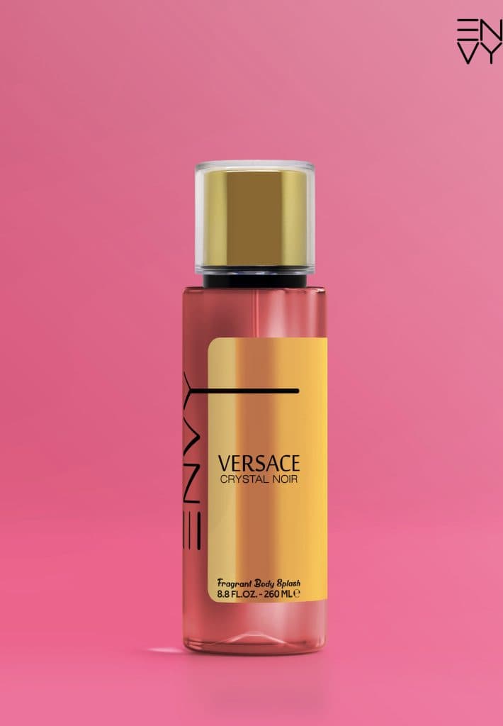 بادی اسپلش زنانه ان وی ورساچه کریستال نویر | Envy Versace Crystal Noir | حجم 260 میل — تصویر ۲