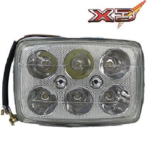 بلوری LED شش عددی X3