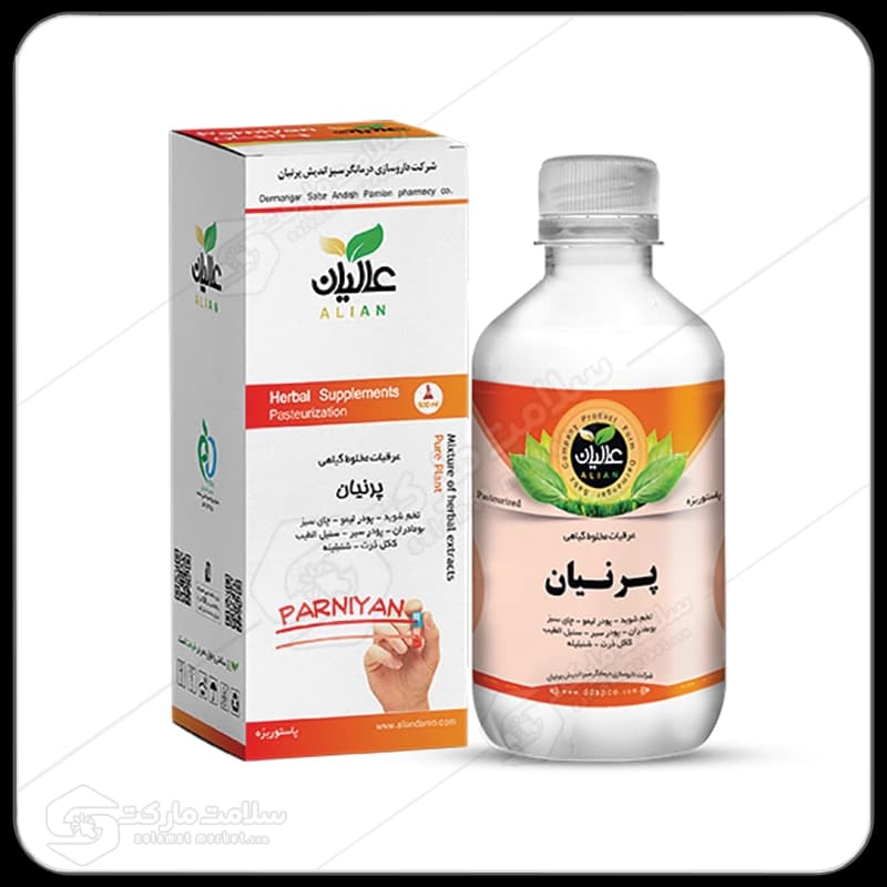 عصاره پرنیان عالیان کاهش چربی خون | ۵00میلی لیتر