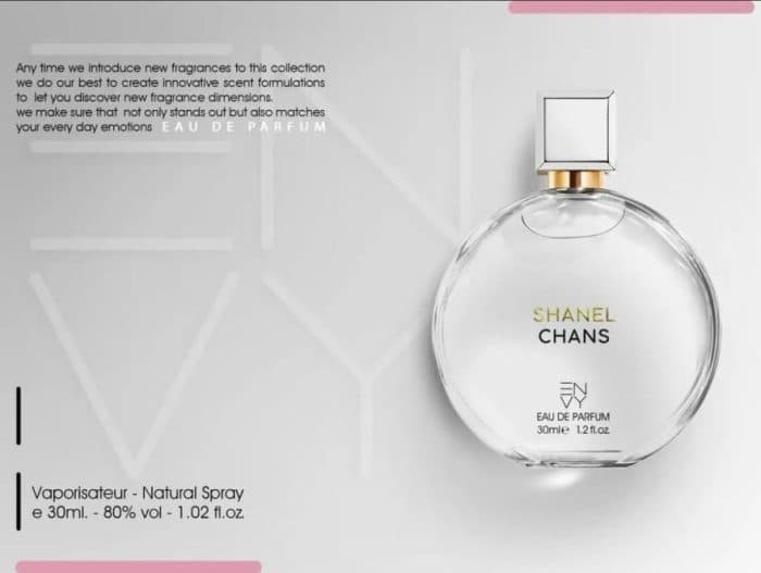 عطر زنانه ان وی شنل چنس | Envy Chanel Chance | ادوپرفیوم 25 میل