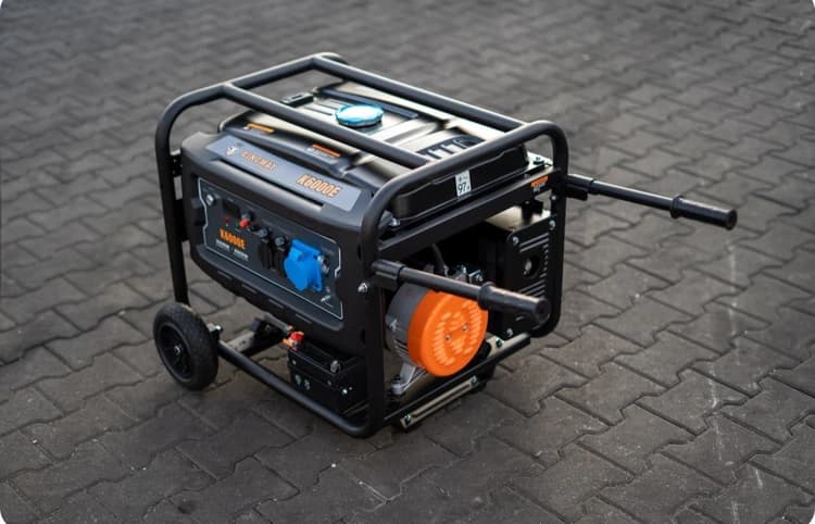 موتوربرق 6 کیلووات کینگ وی مدل K6000E — تصویر ۴