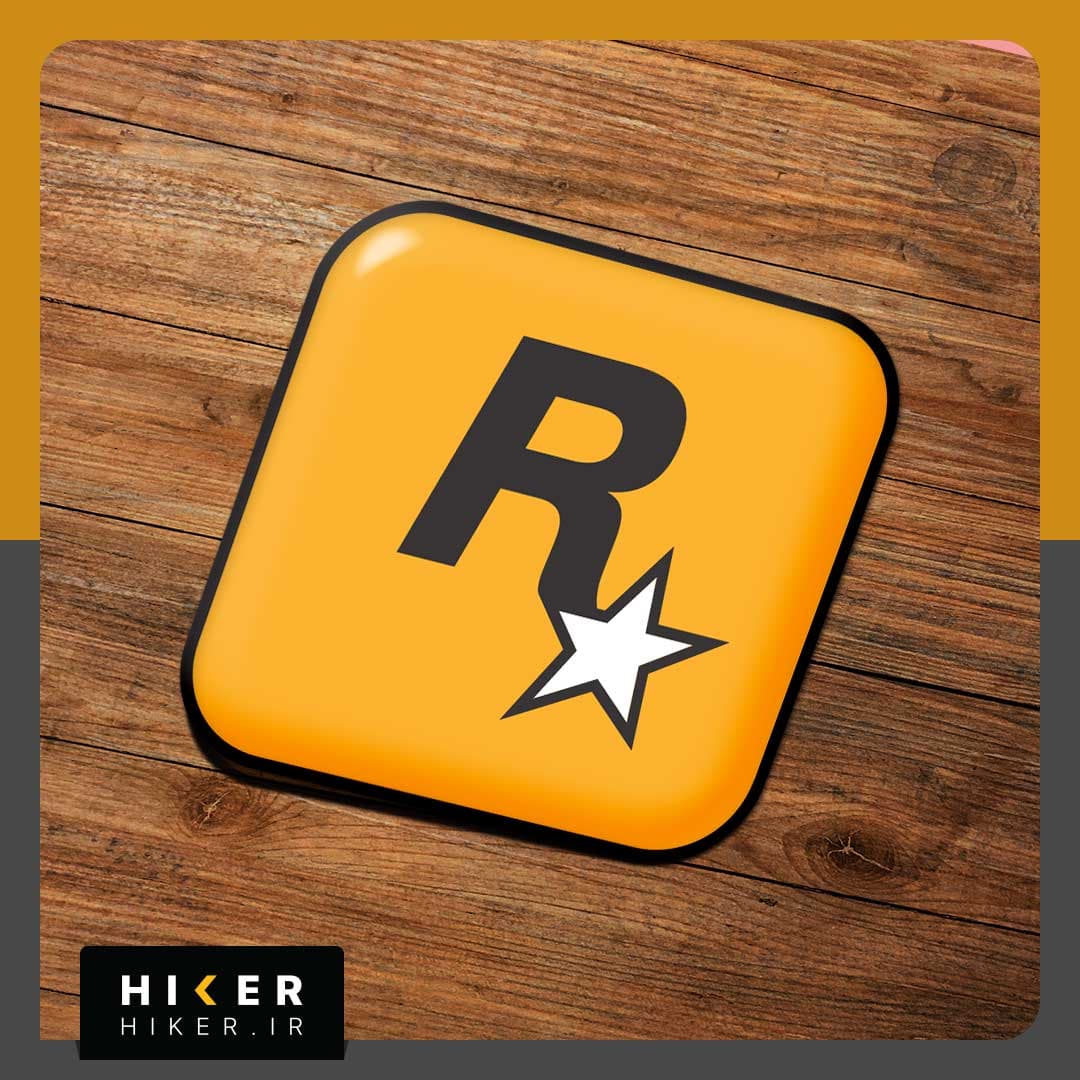 استیکر ژلهای ۰۸۱۲ (لوگو راکاستار گیمز – Rockstar Games) — تصویر ۳