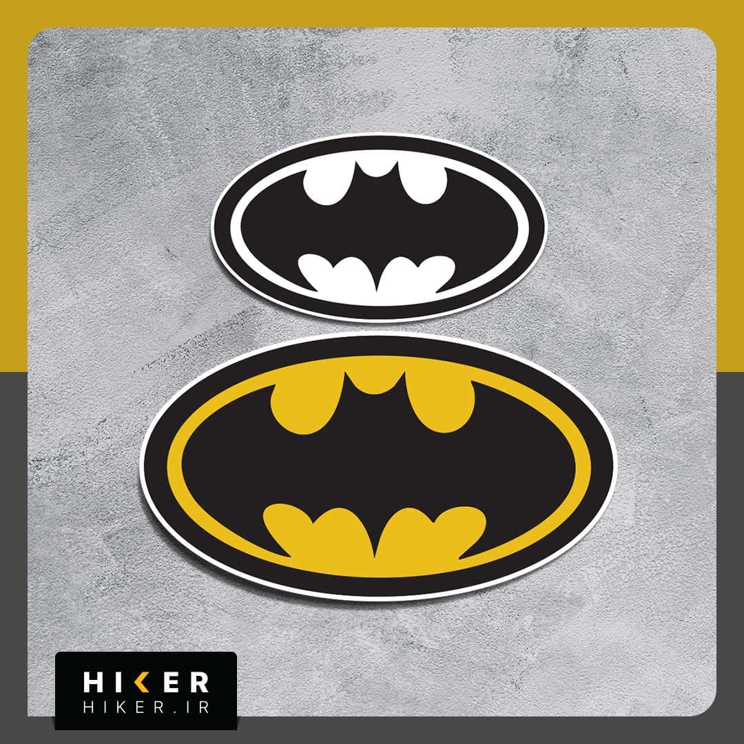 استیکر ۰۷۹۷ (لوگو بتمن – Batman) — تصویر ۲