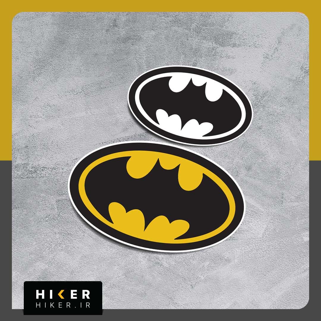 استیکر ۰۷۹۷ (لوگو بتمن – Batman) — تصویر ۳