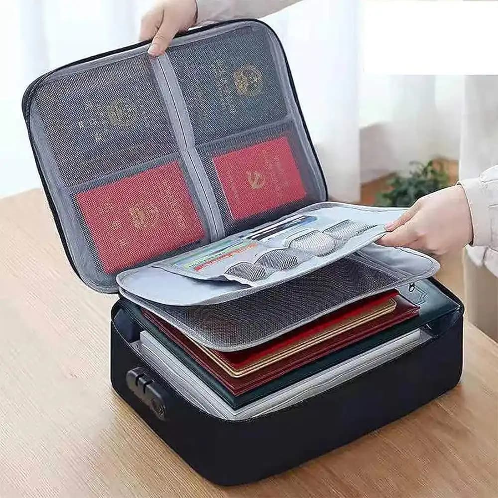 کیف مدارک همه کاره قفل دار