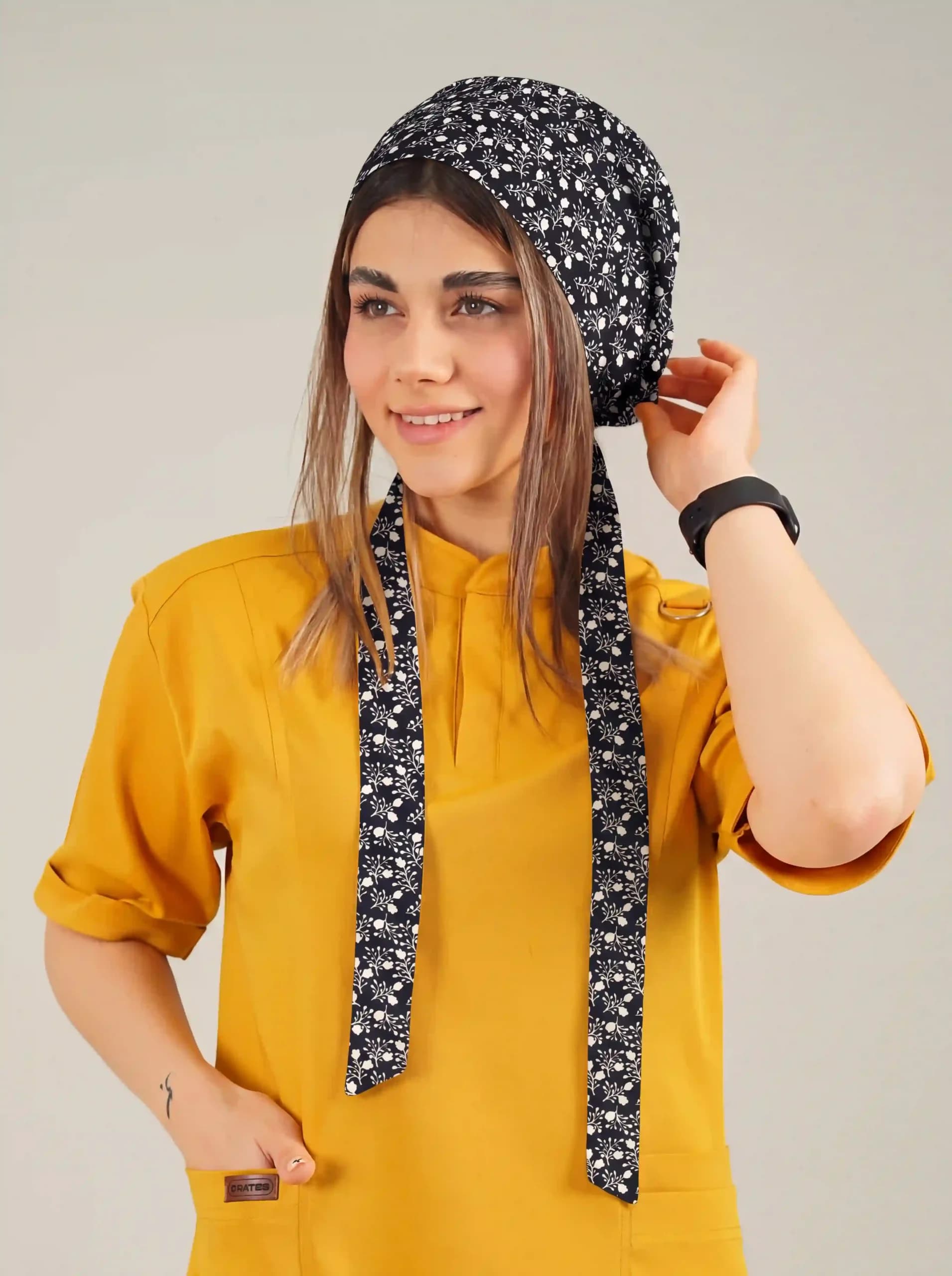 کلاه کراواتی کد A11(زمینه مشکی)