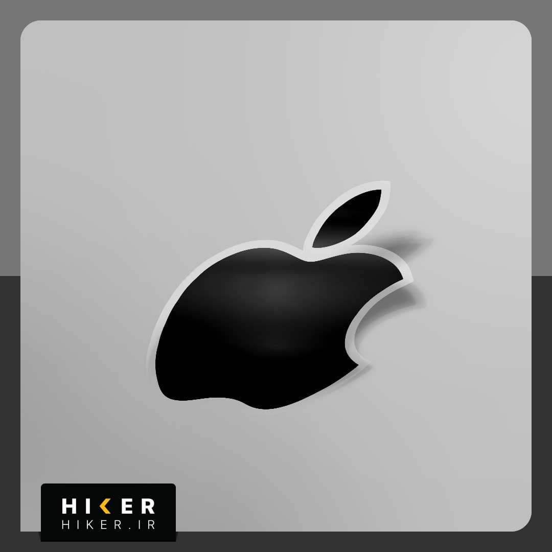 استیکر شفاف ۰۷۲۵ (لوگوی Apple) — تصویر ۲