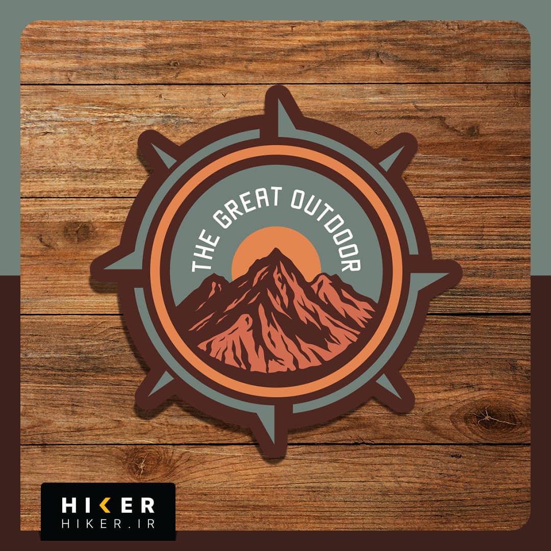 استیکر ۰۷۱۱ (THE GREAT OUTDOOR)