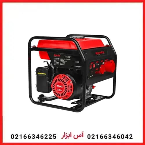 ژنراتور اینورتر کامپکت 6000 وات بنزینی رونیکس مدل RH-4772 — تصویر ۲