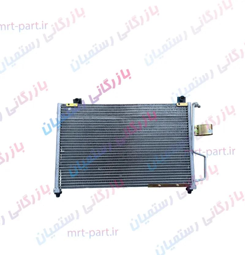 رادیاتور کولر پراید هسته کوچک سه مرحله ای 003b مهره ۱۹ برند فابریکی سردساز — تصویر ۲