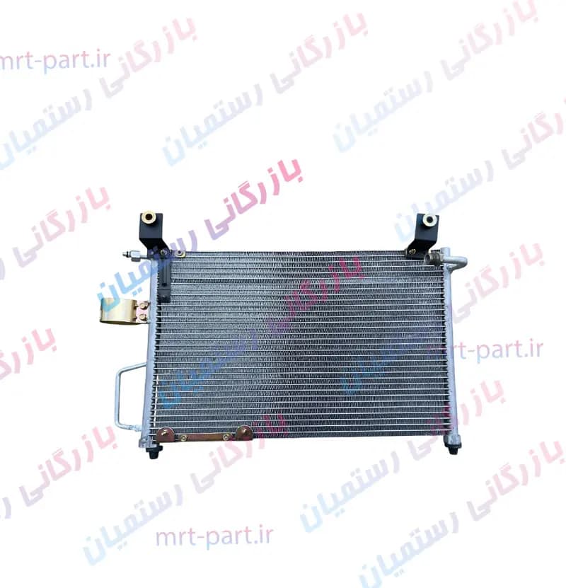 رادیاتور کولر پراید هسته کوچک سه مرحله ای 003b مهره ۱۹ برند فابریکی سردساز — تصویر ۳