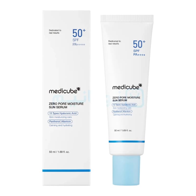 سرم ضد آفتاب بی‌رنگ کنترل منافذ مدیکیوب Medicube مدل Zero Pore حجم 50 میل (کپی)