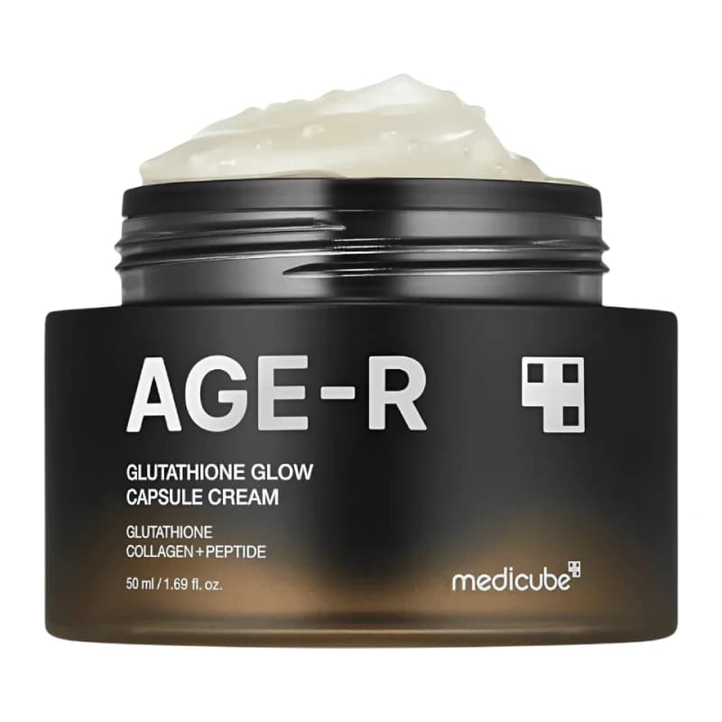 کرم ضد لک و جوانساز گلوتاتیون مدی کیوب Medicube مدل Age-R Glutathione Glow حجم 50 میل