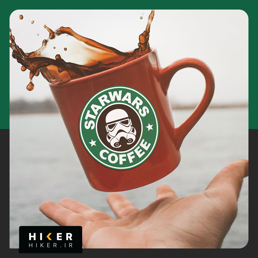 استیکر ۰۵۶۸ (Star Wars Coffee)