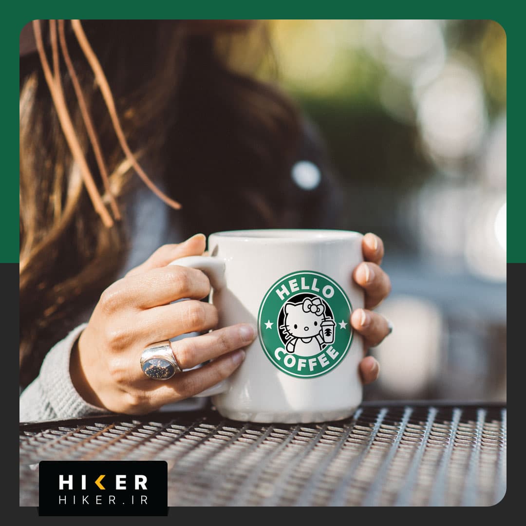 استیکر ۰۵۶۶ (Hello Coffee) — تصویر ۳