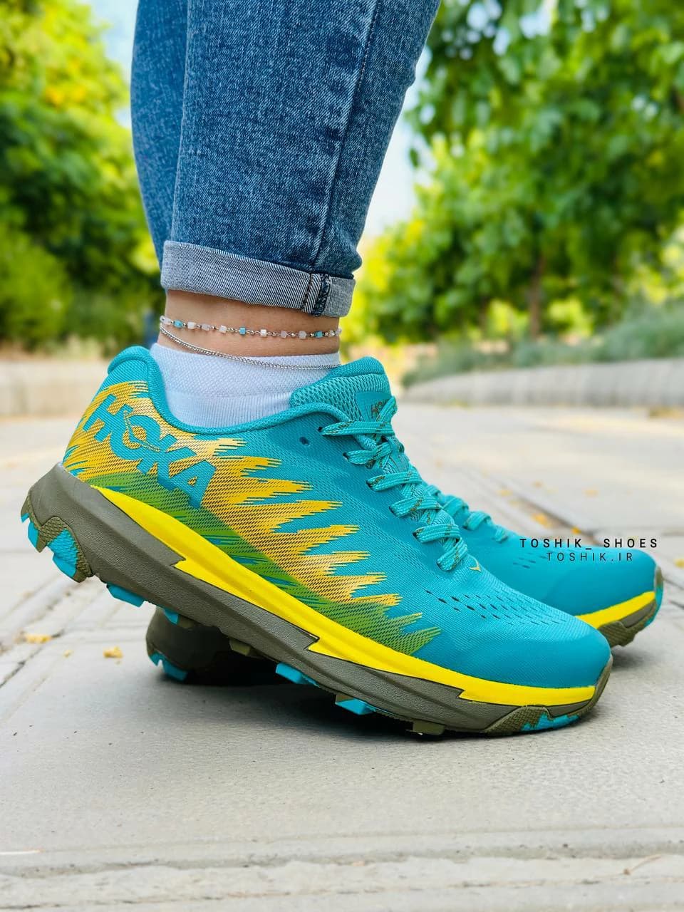 هوکا مدل تورنت 2 – Hoka torrent 2 فیروزه ای — تصویر ۳