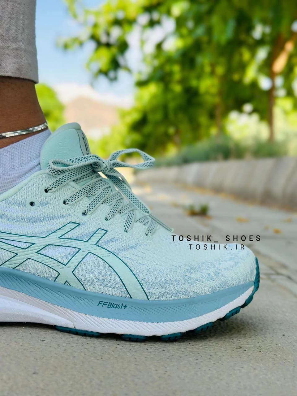 کتونی اسیکس کایانو 29 Kayano آبی روشن — تصویر ۵