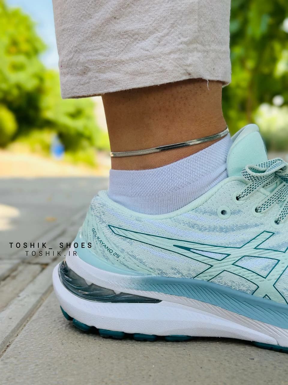 کتونی اسیکس کایانو 29 Kayano آبی روشن — تصویر ۴