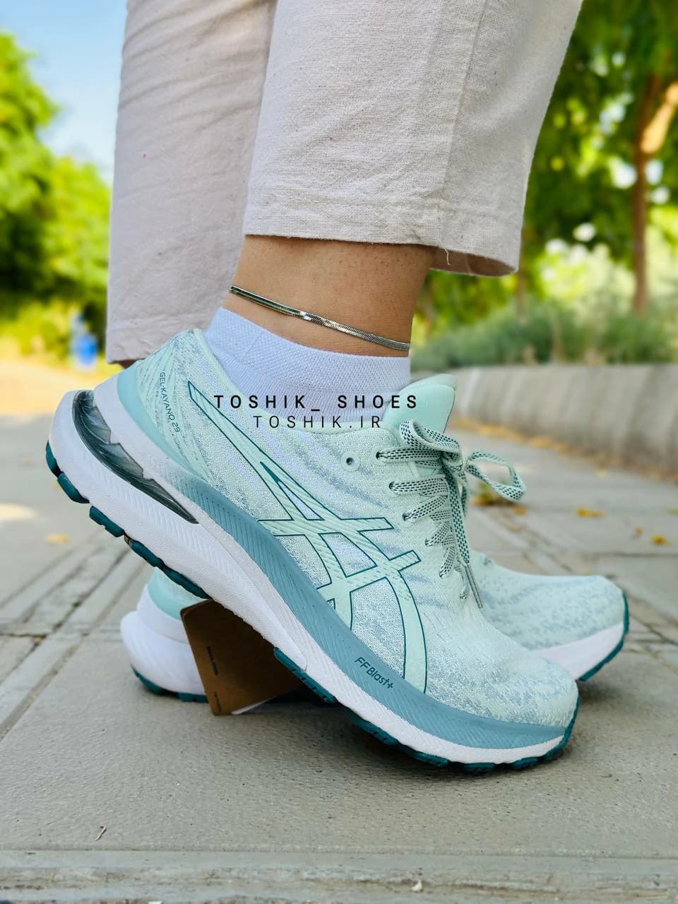 کتونی اسیکس کایانو 29 Kayano آبی روشن — تصویر ۲