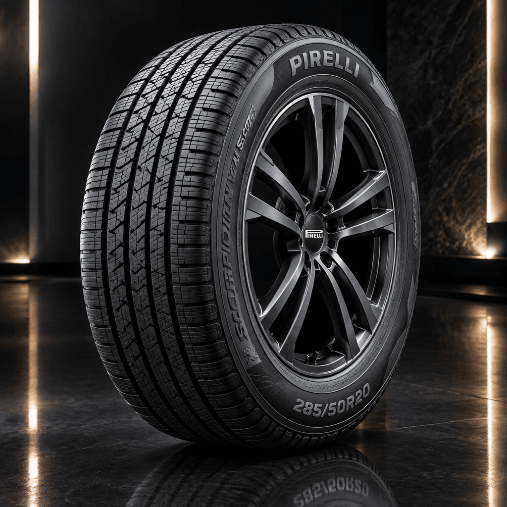 لاستیک پیرلی سایز 285/50R20 گل اسکورپیون ورده SCORPION VERDE A/S تاریخ 2025 (یک جفت)