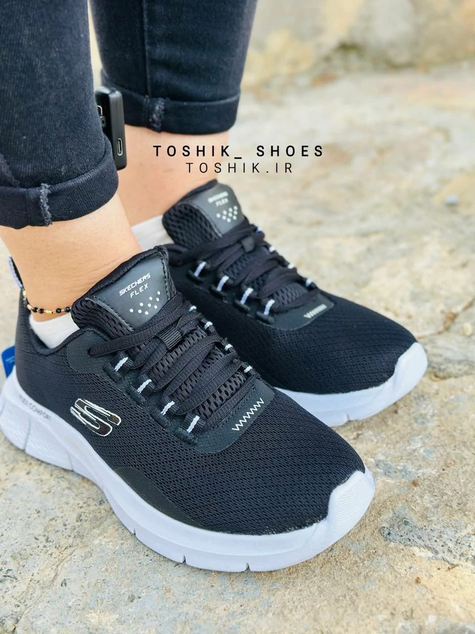 کتونی اسکیچرز مدل 149886-Flex Comfort ساخت ویتنام — تصویر ۳