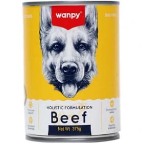 کنسرو سگ ونپی با طعم گوشت گاو وزن 375 گرم Wanpy Beef — تصویر ۲