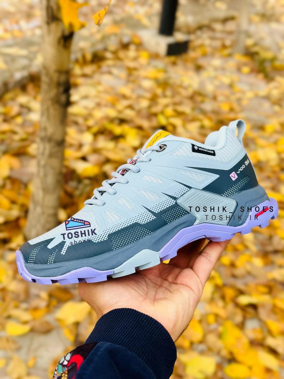 کتونی دخترانه ویکو مدل R3139 آبی روشن — تصویر ۳