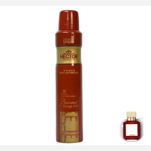 اسپری خوشبو کننده بدن هکتور مدل baccarat rouge 540