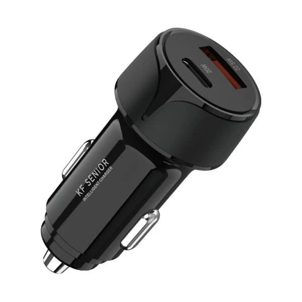 شارژر فندکی 30 وات کی اف KF Senior مدل 155-CH