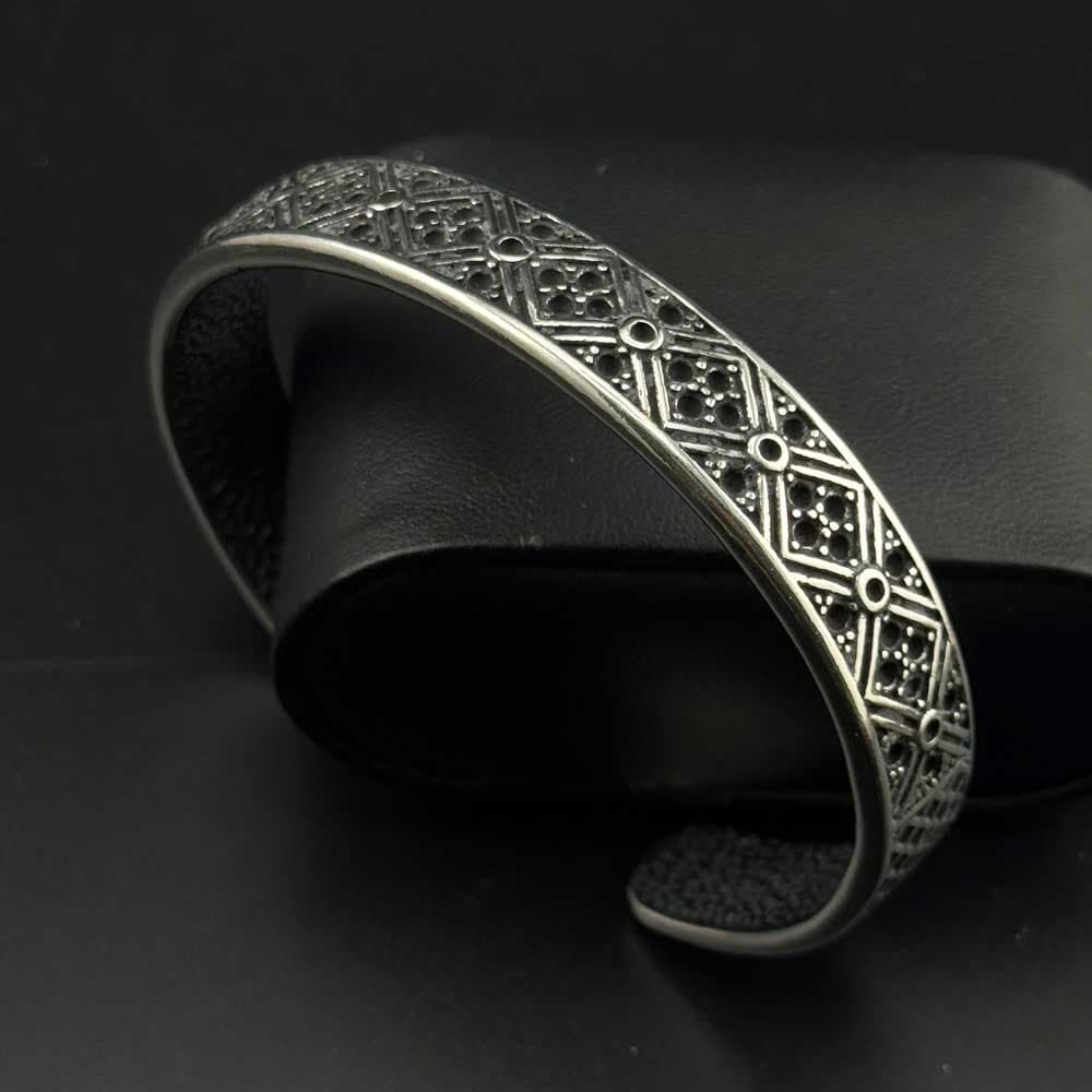دستبند مردانه طرح هندسی (اسلیمی)