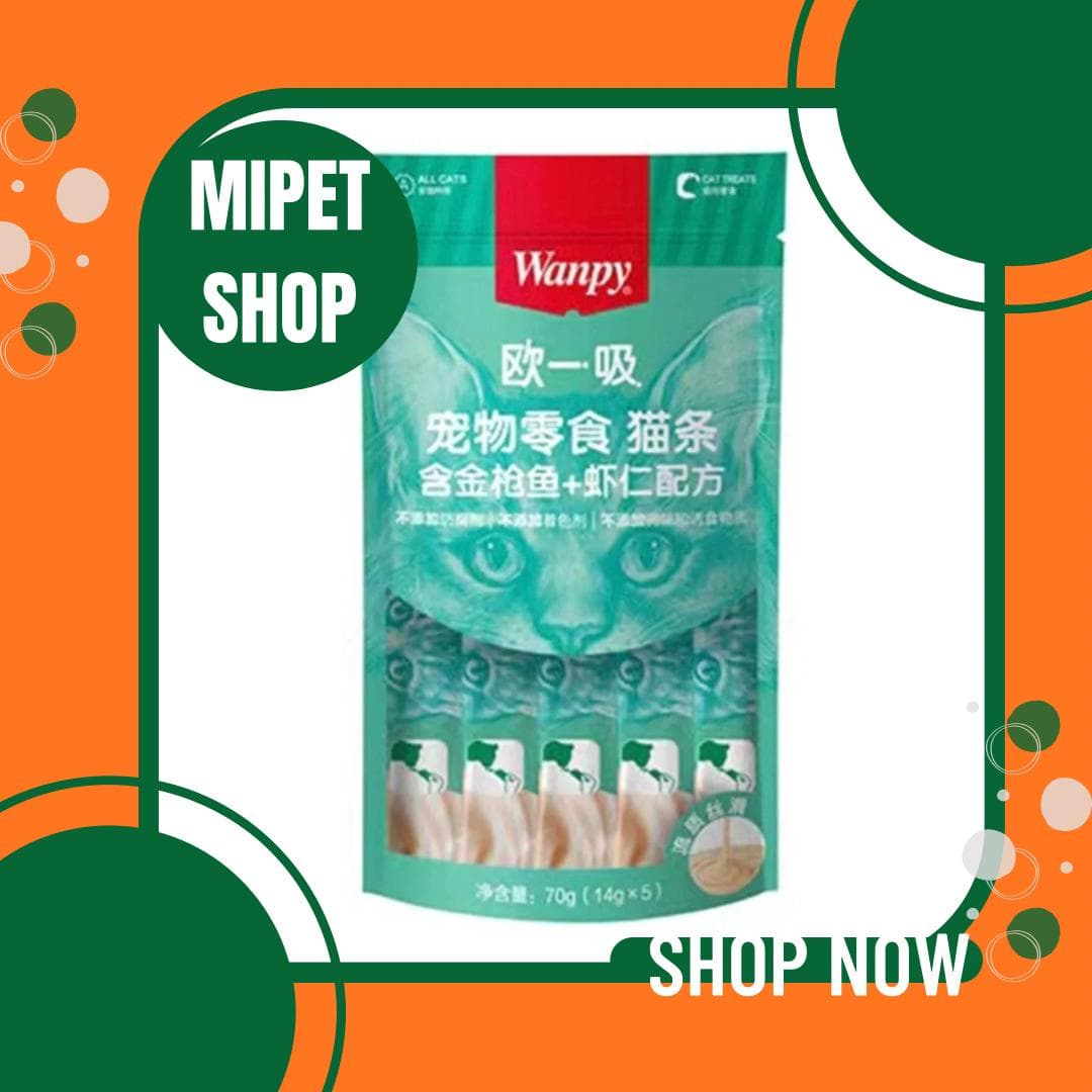 بستنی گربه ونپی با طعم ماهی تن و میگو – wanpy