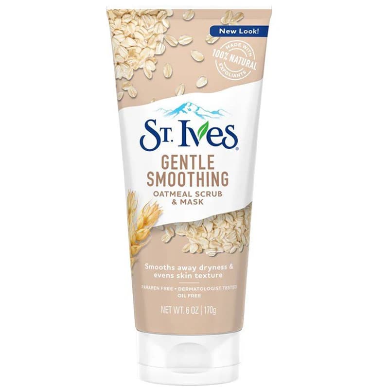 اسکراب لایه بردار بدن st.ives مدل scrub and mask oatmeal — تصویر ۲