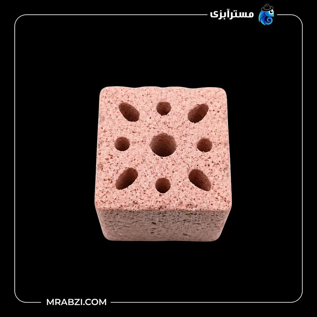 مدیای بیولوژیک بلوکی سوراخ‌دار آکواریوم بسته ۲ عددی