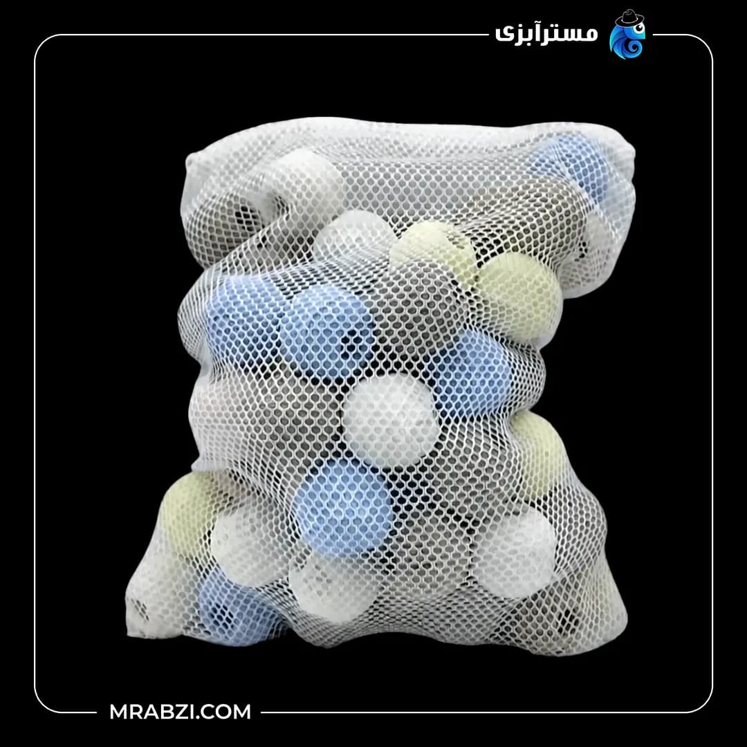 مدیای رنگی بیولوژیک توپی آکواریوم (2 کیلویی)