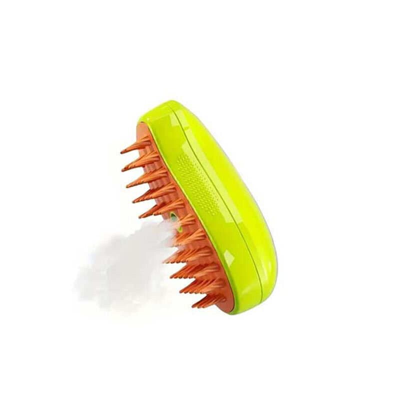 برس و ماساژور بخار حیوانات طرح انبه Spray Massage Brush — تصویر ۲