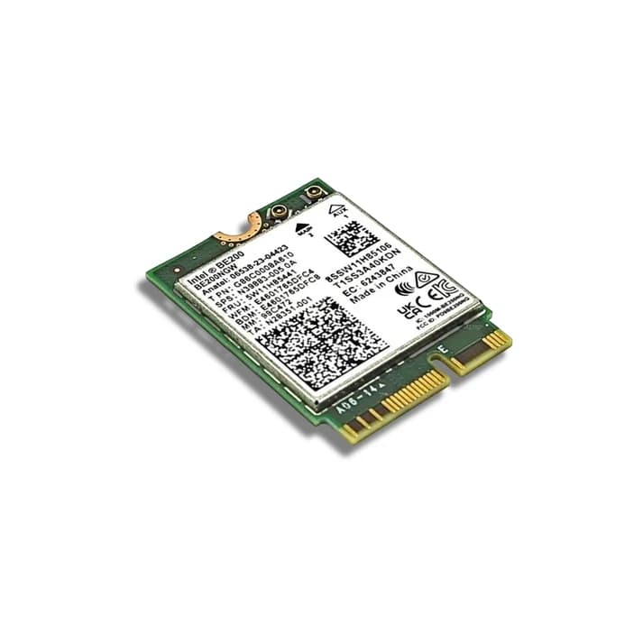 کارت شبکه وای‌فای Intel BE200NGW WiFi 7 با بلوتوث 5.4 سه بانده