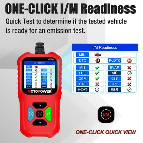 دیاگ خودرو MOTOPOWER MP69038 OBD2 Scanner | دستگاه تست خطای موتور خودرو — تصویر ۳
