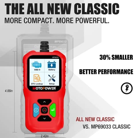 دیاگ خودرو MOTOPOWER MP69038 OBD2 Scanner | دستگاه تست خطای موتور خودرو — تصویر ۲