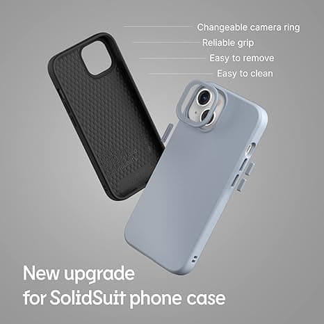 قاب RhinoShield SolidSuit مناسب آیفون 14 و آیفون 13 | قاب ضد ضربه با استاندارد نظامی — تصویر ۵