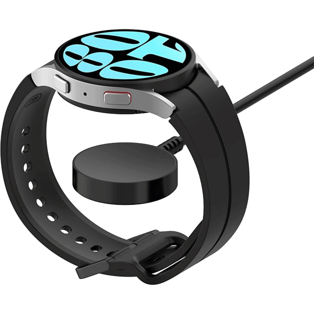 شارژر مگنتی ساعت هوشمند سامسونگ | داک شارژ USB مناسب Galaxy Watch Active، Watch 3، Watch 4 و Watch 5 — تصویر ۳