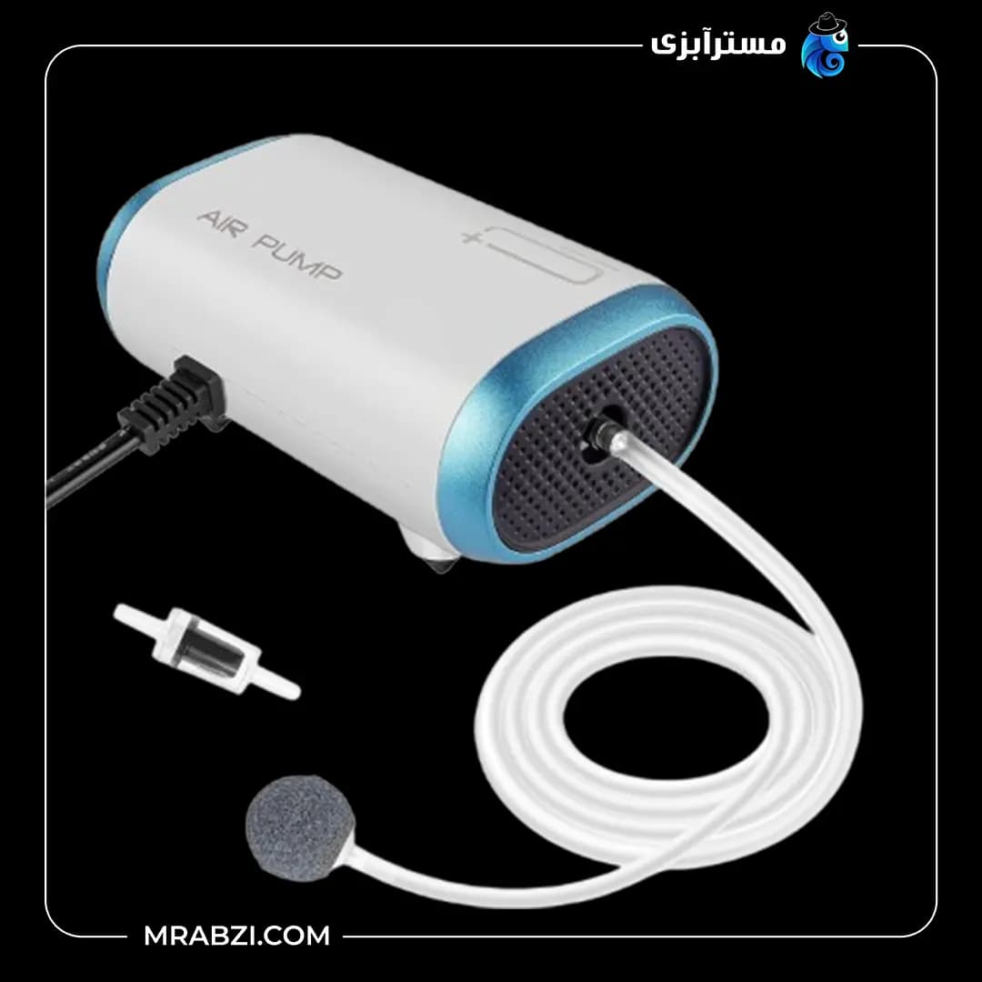 پمپ هوا آکواریوم تک خروجی واتر بر WB-Q718 — تصویر ۲