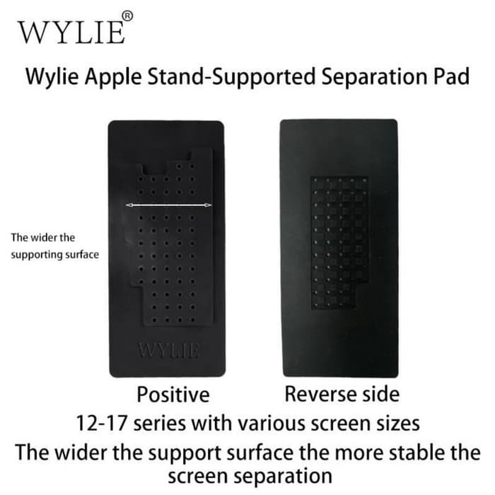 پد جداسازی (وکیوم) ال سی دی آیفون WYLIE IP 12-17 — تصویر ۲